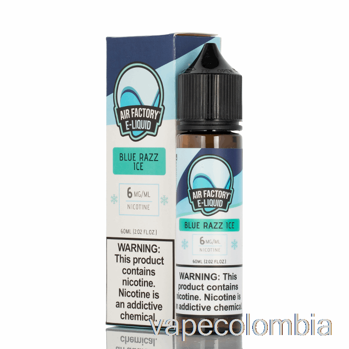 Vape Recargable Frost - Iced Blue Razz - Air Factory - 60ml 6mg